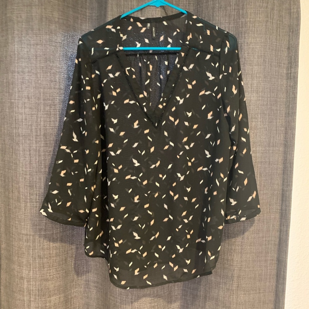 Sheer blouse